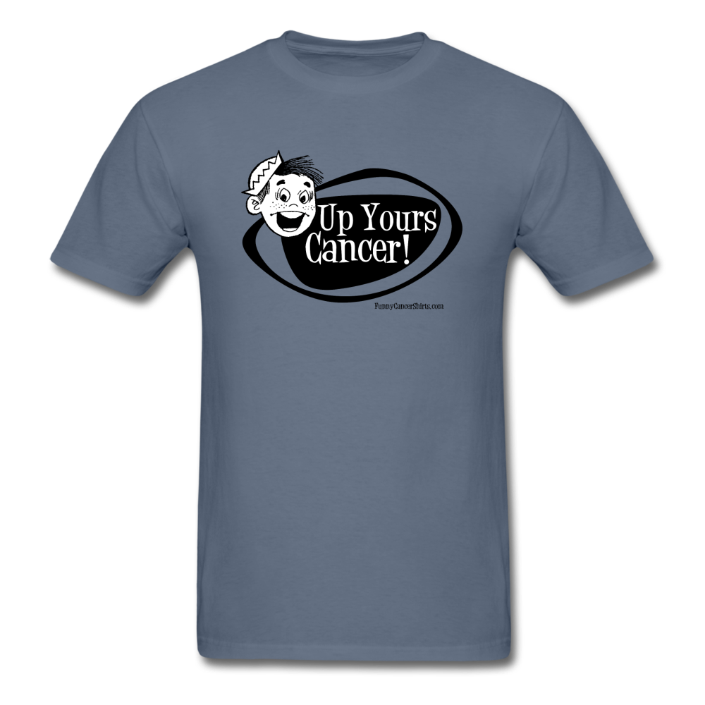 Up Yours Cancer Men's T-Shirt - Funny Cancer Shirts
