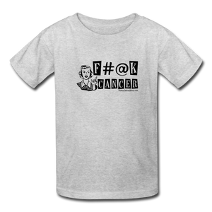 F#@K Cancer Kids' T-Shirt - Funny Cancer Shirts