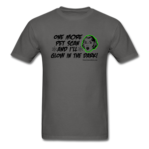 One More PET Scan Men's T-Shirt (Woman's Design) - Funny Cancer Shirts