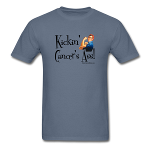 Kickin' Cancer's Ass Men's T-Shirt - Funny Cancer Shirts
